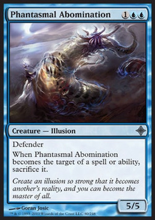 Magic: The Gathering Phantasmal Abomination