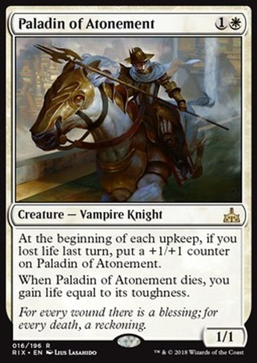 Magic: The Gathering Paladin of Atonement