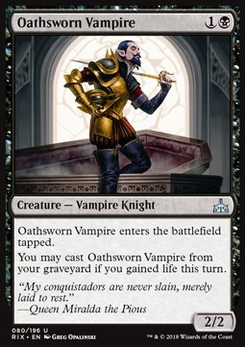 Magic: The Gathering Oathsworn Vampire