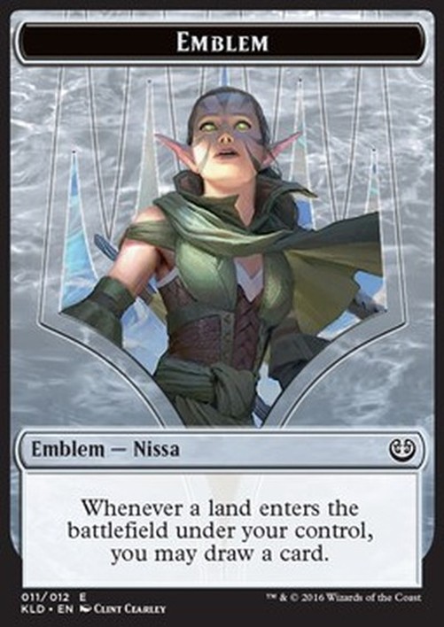 Magic: The Gathering Nissa, Vital Force Emblem