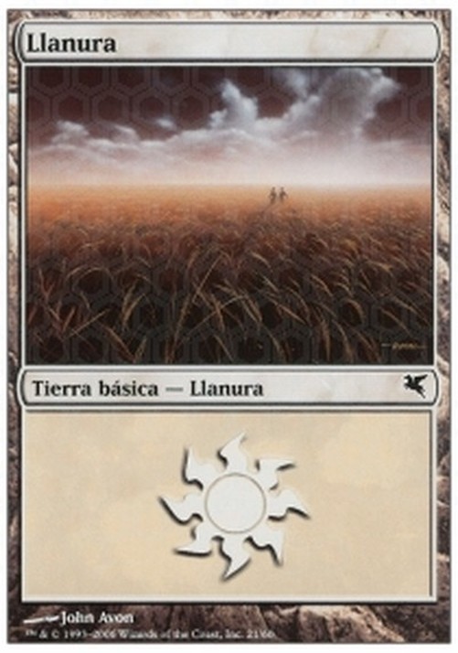 Magic: The Gathering Plains (V.17) French