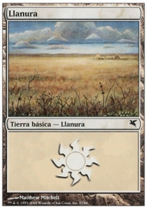 Magic: The Gathering Plains (V.26) French