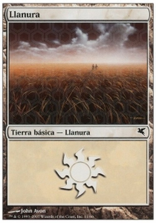 Magic: The Gathering Plains (V.28) French