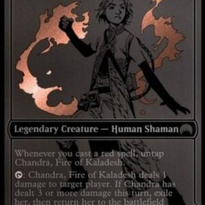 Magic: The Gathering Chandra, Fire of Kaladesh // Chandra, Roaring Flame