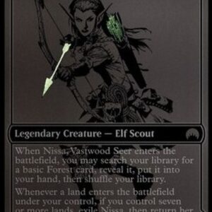 Magic: The Gathering Nissa, Vastwood Seer // Nissa, Sage Animist