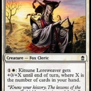 Magic: The Gathering Kitsune Loreweaver