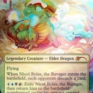 Magic: The Gathering Nicol Bolas, the Ravager // Nicol Bolas, the Arisen (V.1)
