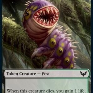 Magic: The Gathering Pest Token (BG 1/1) // Jace, Telepath Unbound Emblem
