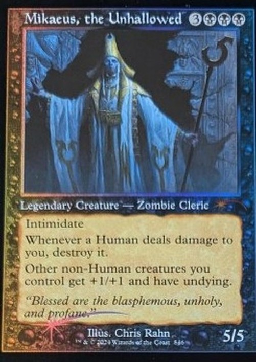 Magic: The Gathering Mikaeus, the Unhallowed