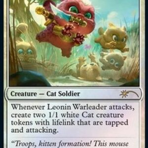 Magic: The Gathering Leonin Warleader