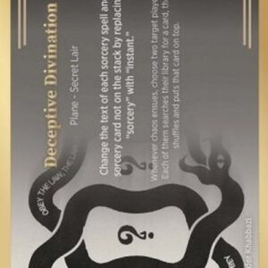 Magic: The Gathering Deceptive Divination