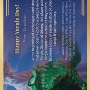 Magic: The Gathering Happy Yargle Day!