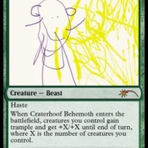 Magic: The Gathering Craterhoof Behemoth (V.2)