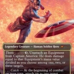 Magic: The Gathering Captain America, First Avenger