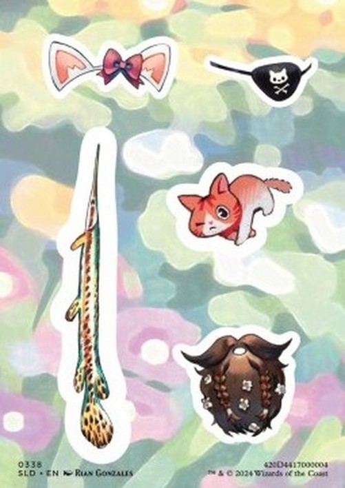 Magic: The Gathering "Pick 'Em and Stick 'Em" Sticker Sheet 4
