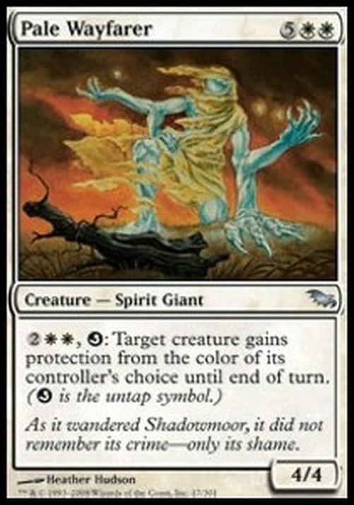 Magic: The Gathering Pale Wayfarer