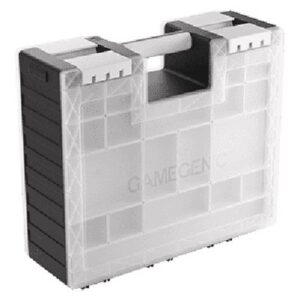 The Spoils Gamegenic Game Castle Storage Box (Black/White/Clear)