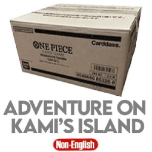One Piece -JP Adventure on Kami's Island Booster Box Case Japanese