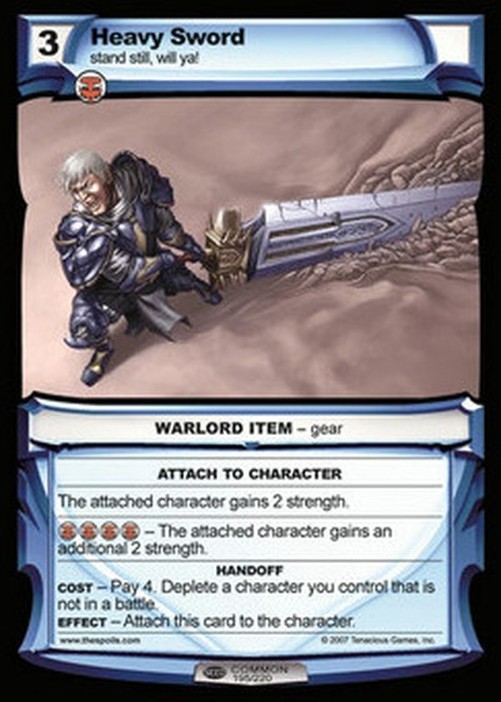 The Spoils Heavy Sword