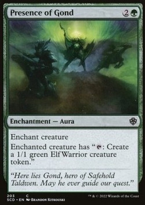 Magic: The Gathering Presence of Gond