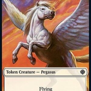 Magic: The Gathering Pegasus Token (W 1/1) // Faerie Token (U 1/1)
