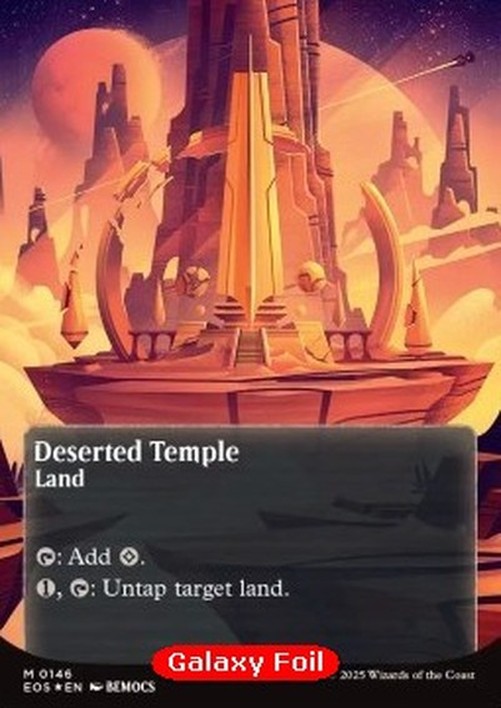Magic: The Gathering Deserted Temple (V.4)