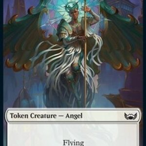 Magic: The Gathering Angel Token (W 3/3) // Treasure Token (V.1)