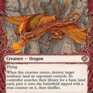 Magic: The Gathering Magmatic Hellkite (V.2)