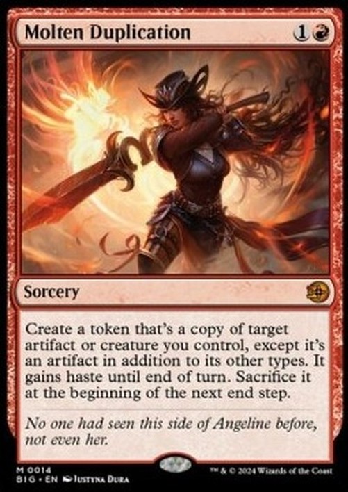 Magic: The Gathering Molten Duplication (V.3)