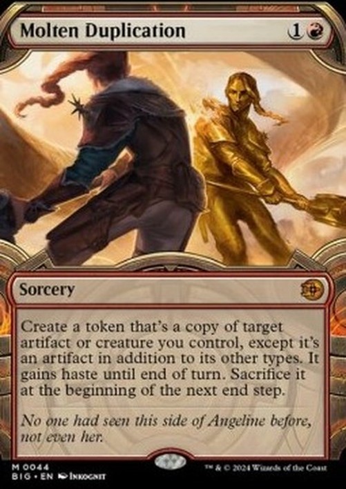 Magic: The Gathering Molten Duplication (V.2)