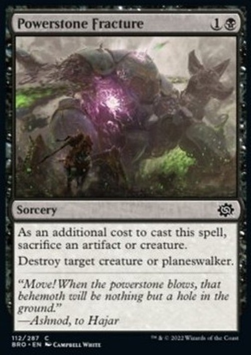 Magic: The Gathering Powerstone Fracture