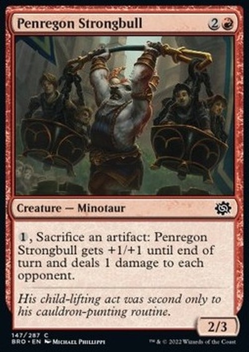 Magic: The Gathering Penregon Strongbull