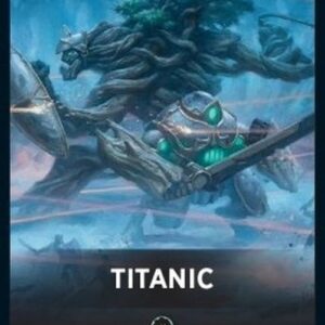 Magic: The Gathering Jumpstart Pack Summary Card: Titanic