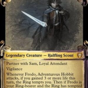 Magic: The Gathering Frodo, Adventurous Hobbit (V.2)