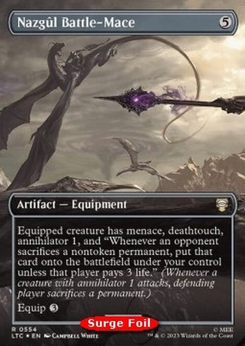 Magic: The Gathering Nazgûl Battle-Mace (V.2)