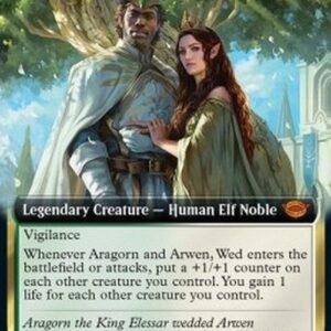 Magic: The Gathering Aragorn and Arwen, Wed (V.2)