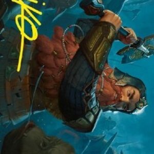 Magic: The Gathering Art Series: Gimli, Counter of Kills (V.2)