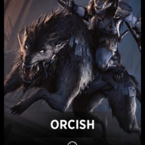 Magic: The Gathering Jumpstart Pack Summary Card: Orcish