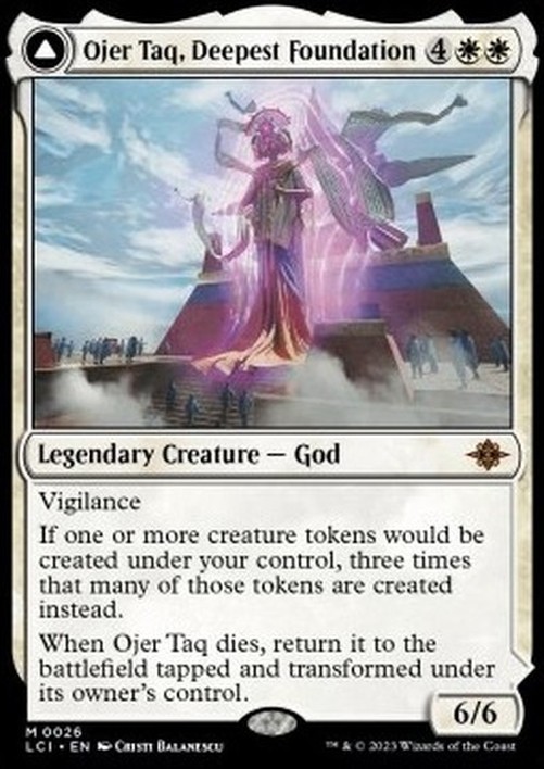 Magic: The Gathering Ojer Taq, Deepest Foundation // Temple of Civilization