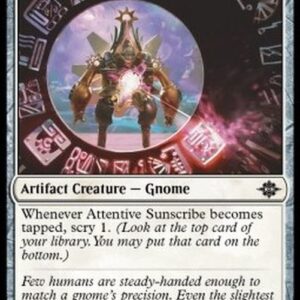 Magic: The Gathering Attentive Sunscribe