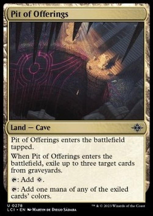 Magic: The Gathering Pit of Offerings