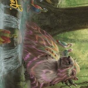 Magic: The Gathering Art Series: Basking Capybara (V.2)