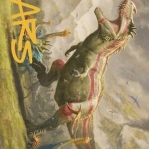 Magic: The Gathering Art Series: Ghalta, Stampede Tyrant (V.2)