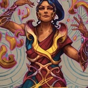 Magic: The Gathering Art Series: Saheeli, the Sun's Brilliance (V.2)