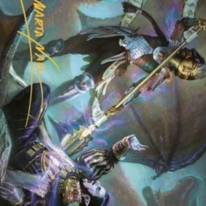 Magic: The Gathering Art Series: Huatli's Final Strike (V.2)