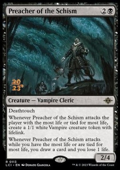 Magic: The Gathering Preacher of the Schism (V.1)