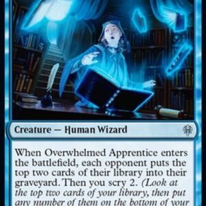 Magic: The Gathering Overwhelmed Apprentice