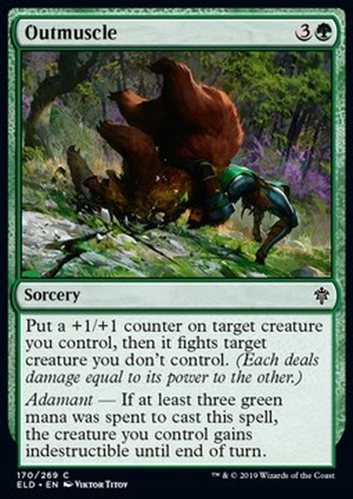 Magic: The Gathering Outmuscle