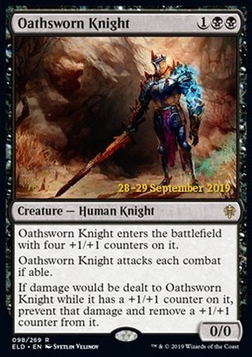 Magic: The Gathering Oathsworn Knight (V.1)