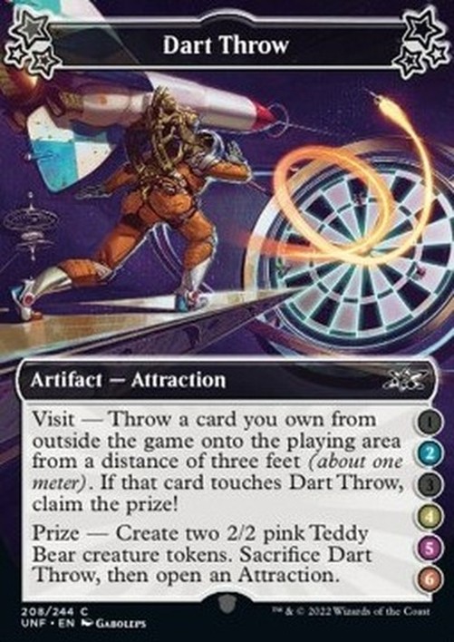 Magic: The Gathering Dart Throw (V.2)